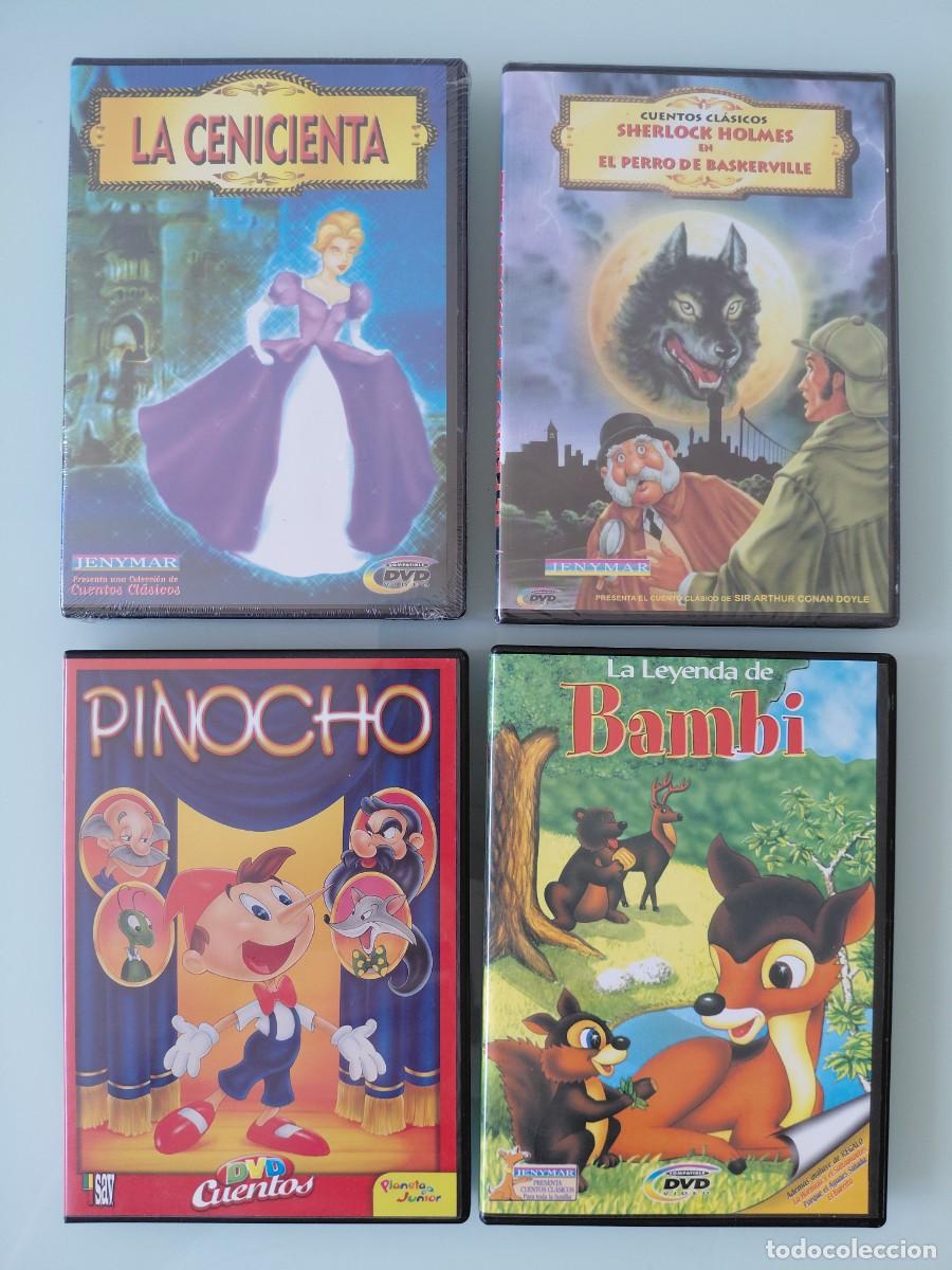 Cine: DVD - PACK CINE INFANTIL CON 4 DVDS DE CINE INFANTIL