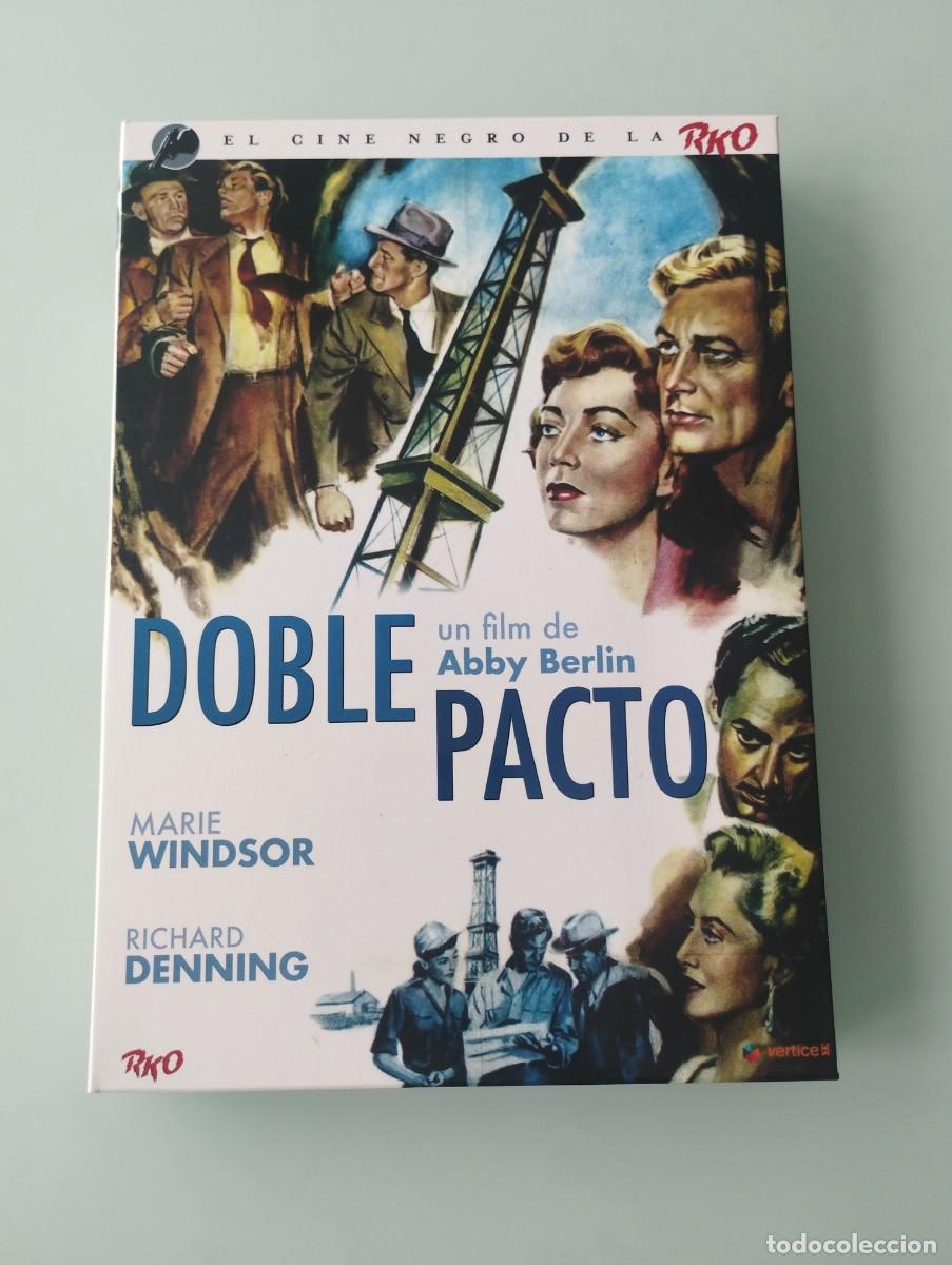 Cine: DVD Doble pacto de Abby Berl&iacute;n con libreto exclusivo de 24 paginas cine negro RKO