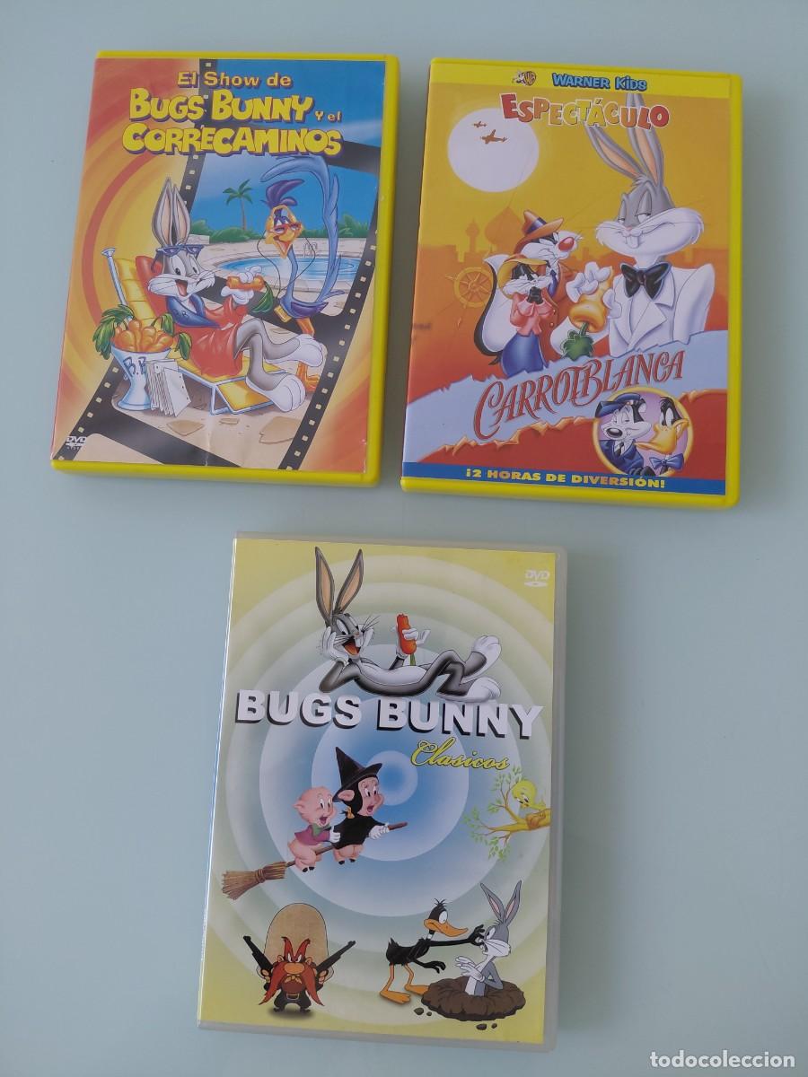 Cine: DVD - PACK DE PELICULAS Y MATERIAL DE BUGS BUNNY - Foto 1