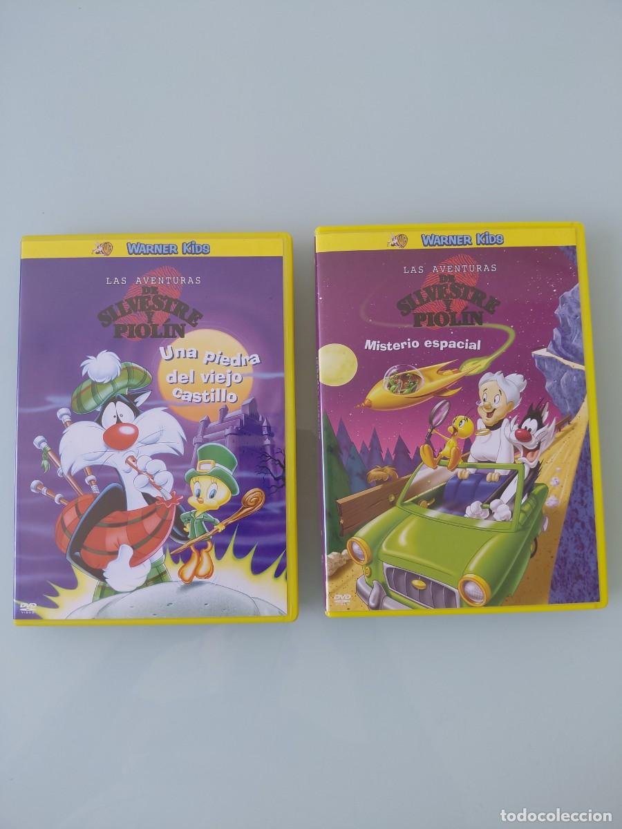 Cine: DVD - LAS AVENTURAS DE SILVESTRE Y PIOLIN DE WARNER KIDS (2 dvds)
