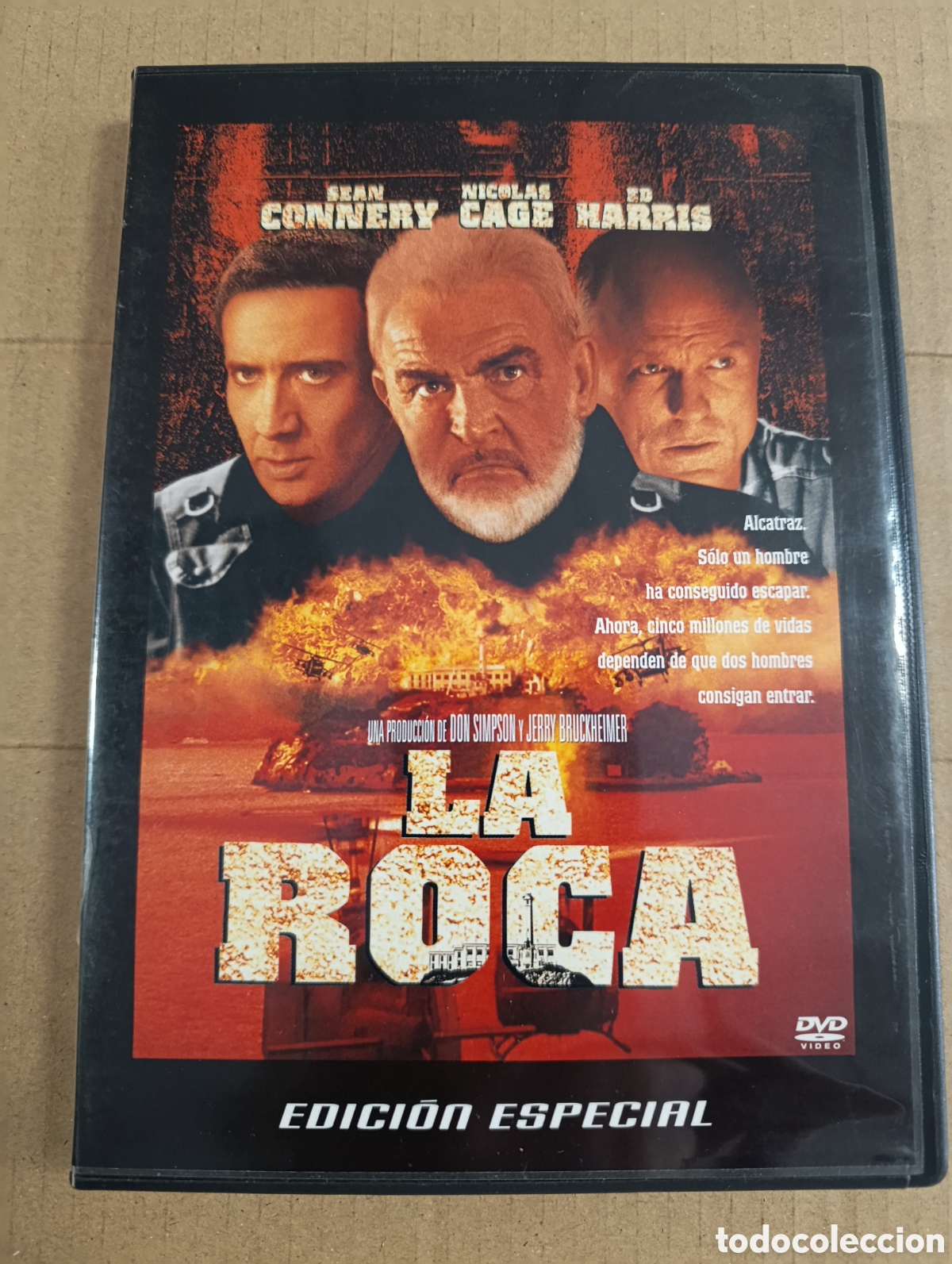 Cine: La Roca. Sean Connery. DVD.