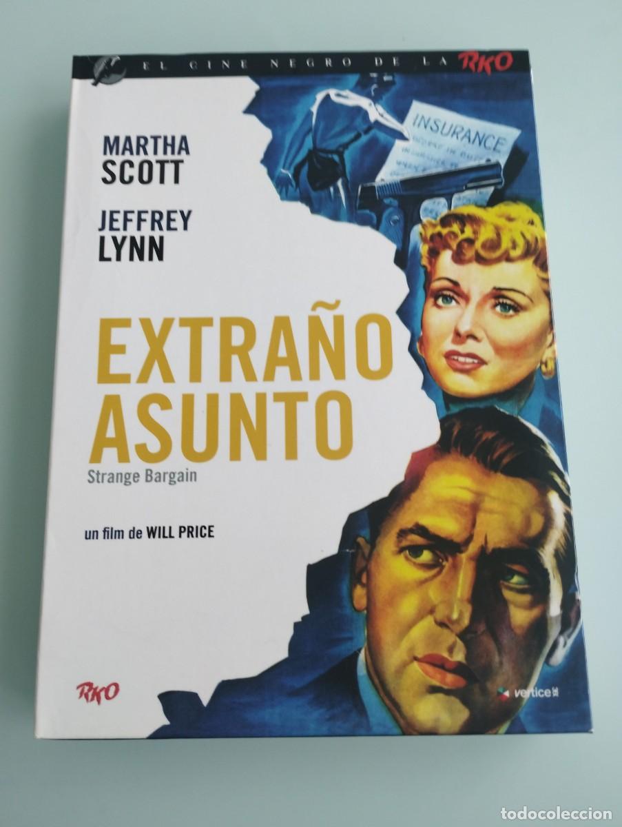 Cine: DVD Extra&ntilde;o asunto de Will Price con libreto exclusivo de 24 paginas cine negro RKO