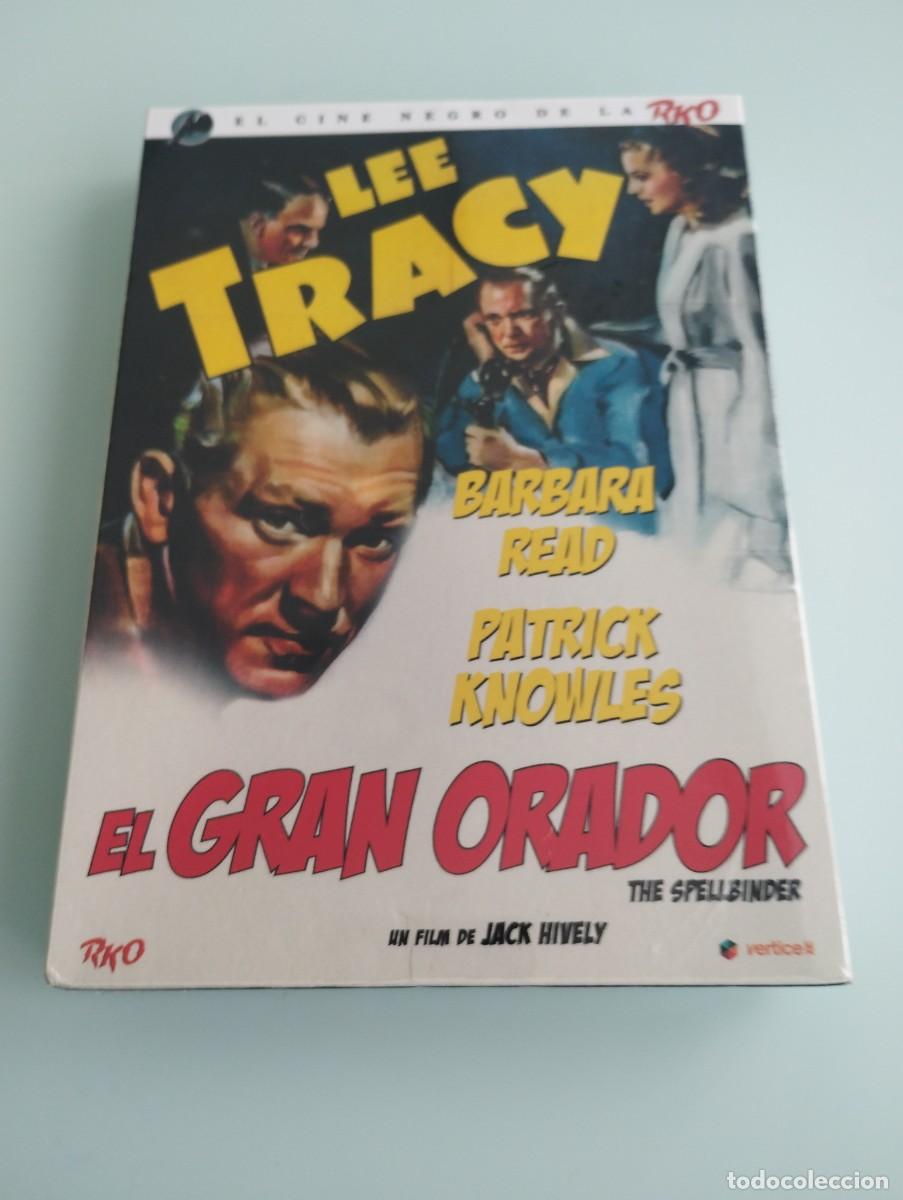 Cine: DVD El gran orador de Jack Hively precintado con libreto exclusivo de 24 paginas cine negro RKO