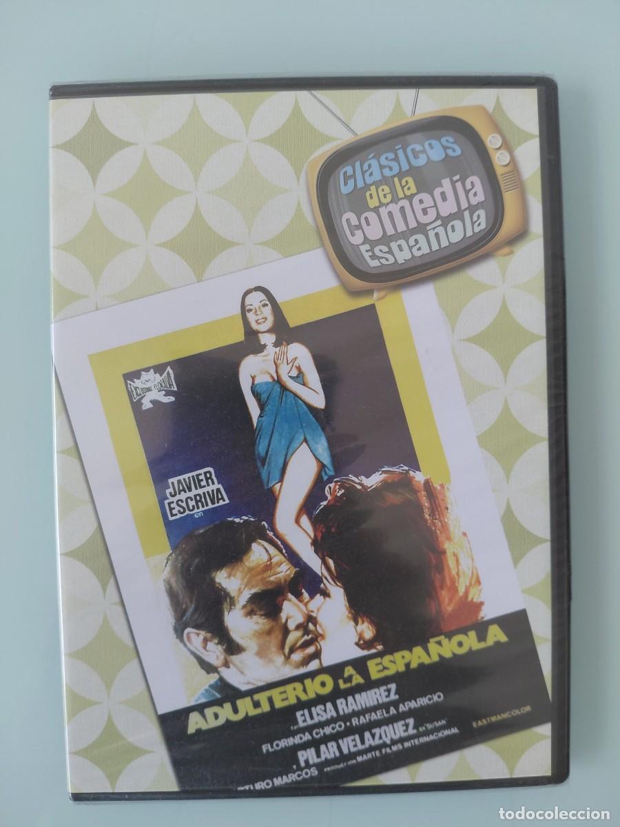 Cine: DVD - ADULTERIO A LA ESPA&Ntilde;OLA DE ARTURO MARCOS CON JAVIER ESCRIV&Aacute;, FLORINDA RICO