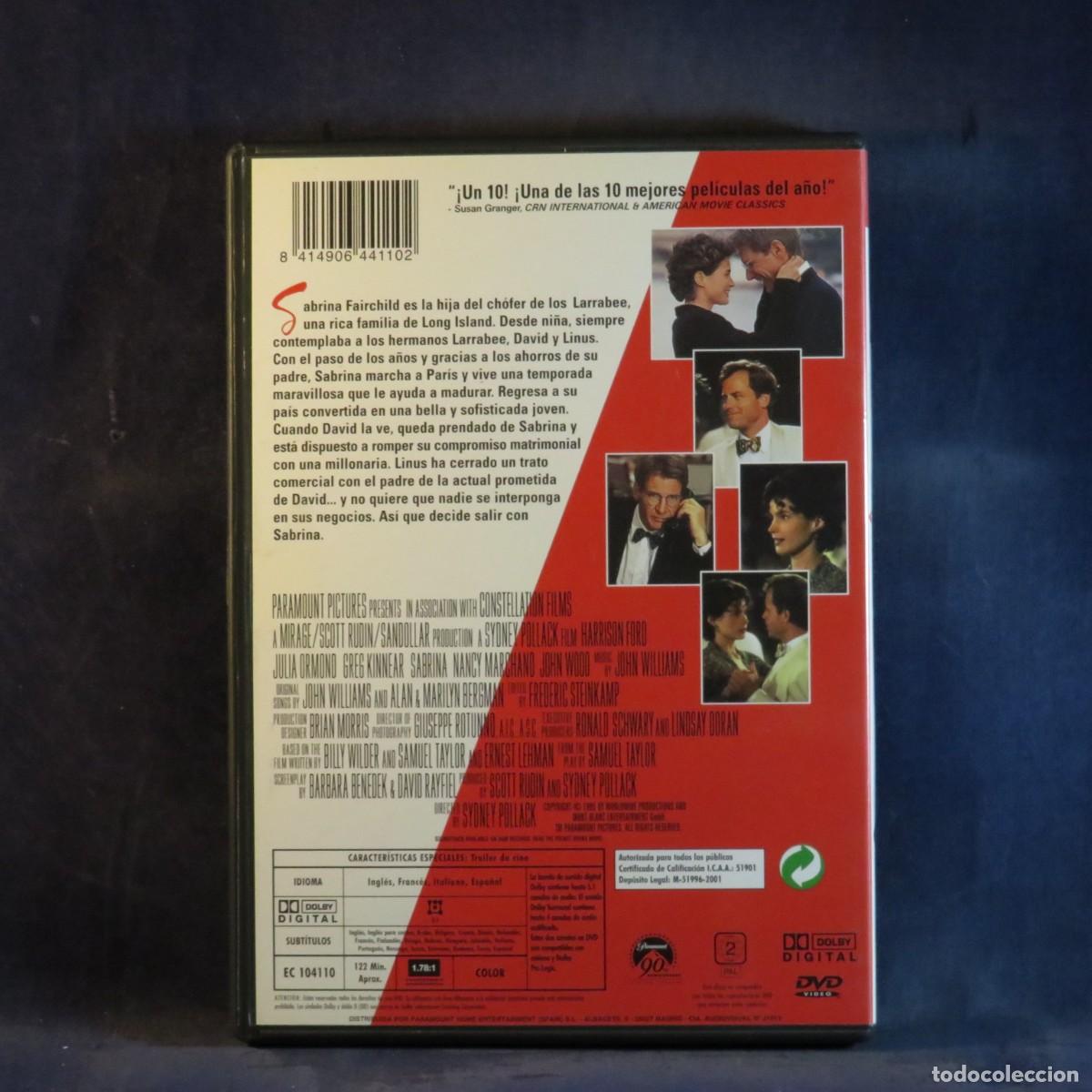 Cine: SABRINA - DVD - - - - - Foto 2
