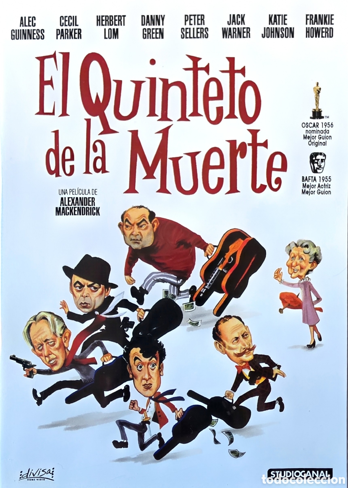 Cine: EL QUINTETO DE LA MUERTE ALEC GUINNESS