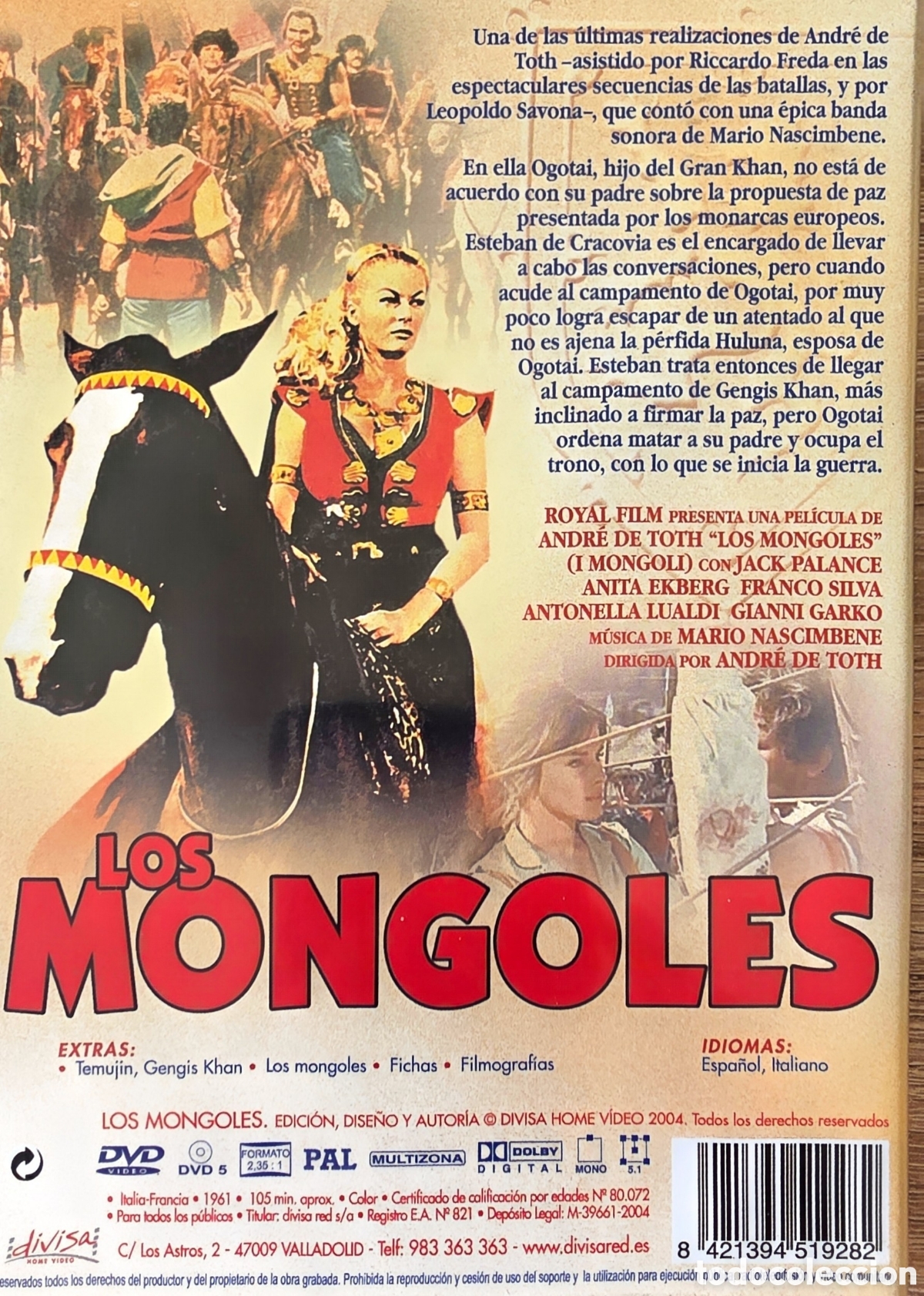 Cine: LOS MONGOLES JACK PALANCE - Foto 2