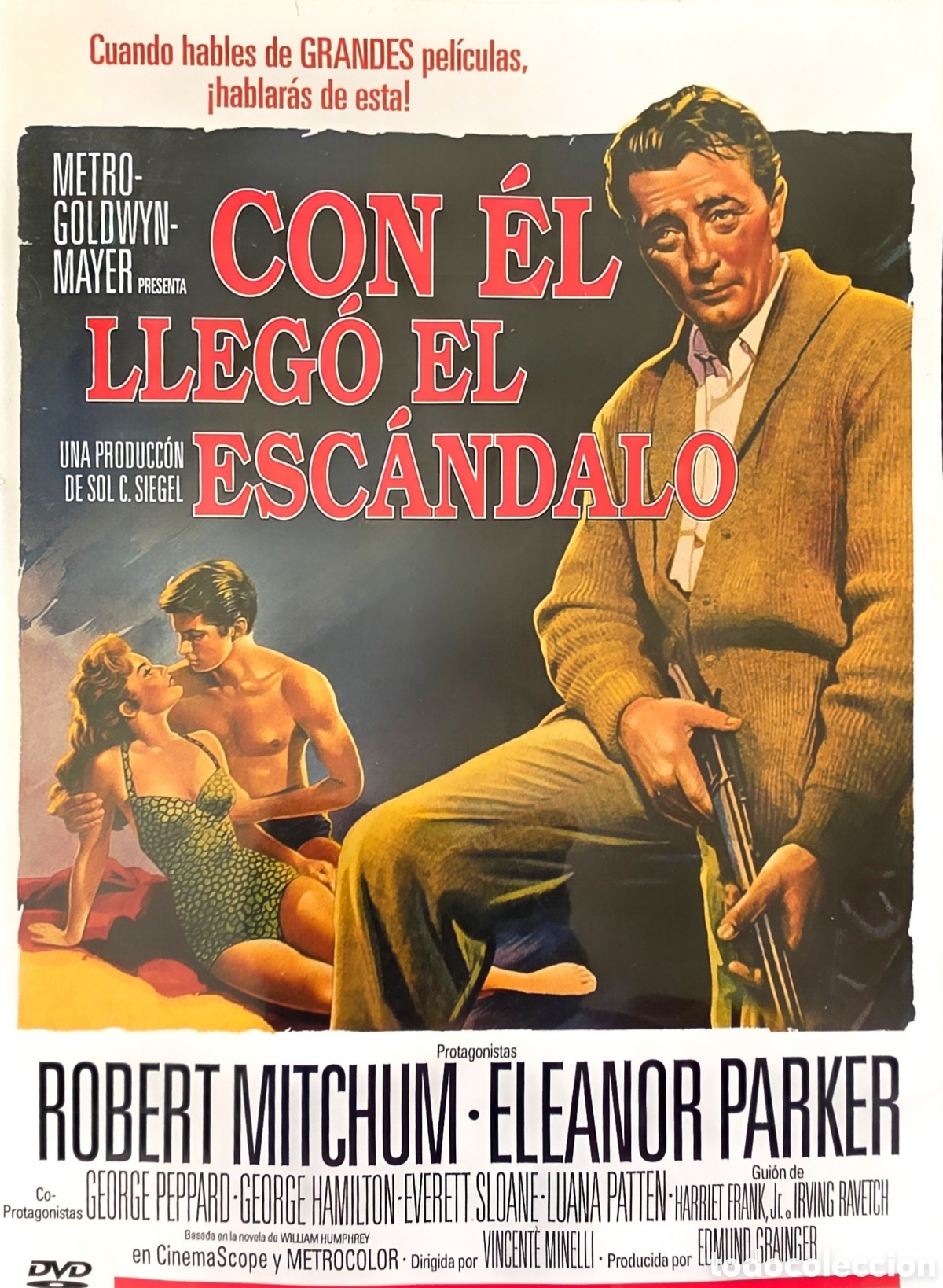 Cine: CON EL LLEGO EL ESC&Aacute;NDALO ROBERT MITCHUM