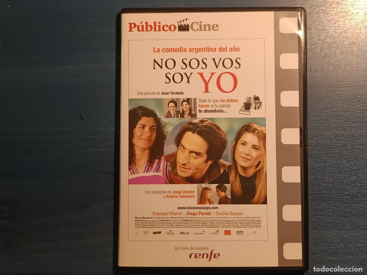 Cine: DVD &rdquo;No sos vos soy yo&rdquo;. Juan Taratuto 2004. Edici&oacute;n P&uacute;blico Cine