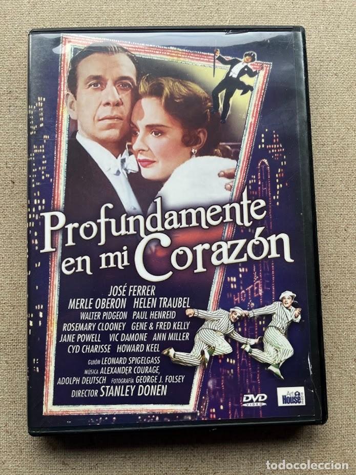 Cinema: Profundamente en mi coraz&oacute;n / Jos&eacute; Ferrer & Merle Oberon / Stanley Donen / DVD /