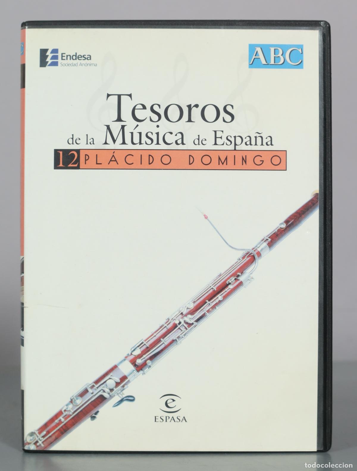 Cinema: DVD. Tesoros de la M&uacute;sica de Espa&ntilde;a - 12 - Pl&aacute;cido Domingo - Espasa