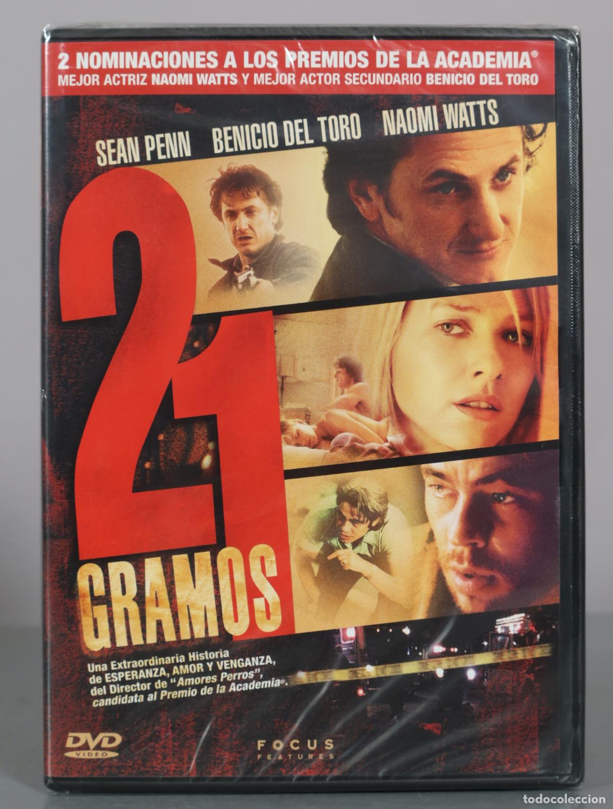 Cine: DVD. 21 Gramos - Alejandro Gonz&aacute;lez I&ntilde;&aacute;rritu . PRECINTADO.
