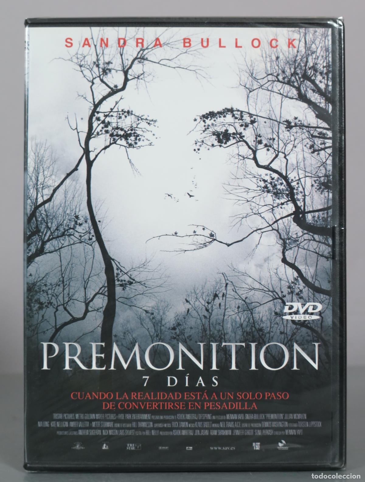 Cine: DVD. Premonition - 7 d&iacute;as - Sandra Bullock - Mennan Yapo . PRECINTADO.