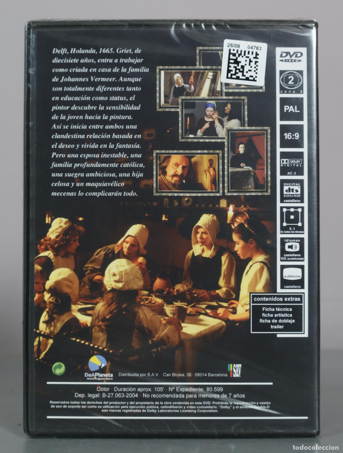 Cine: DVD. La Joven de la Perla - Peter Webber . PRECINTADO. - Foto 2