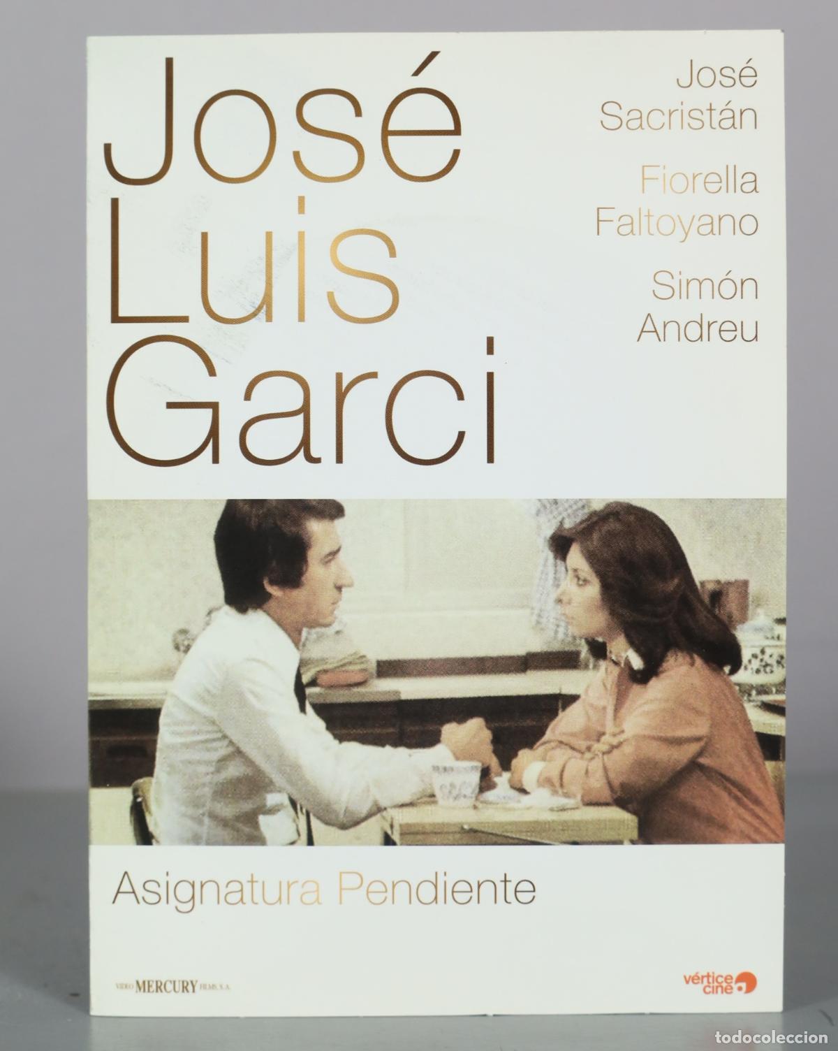 Cinema: DVD. Asignatura Pendiente - Jos&eacute; Luis Garci, Jos&eacute; Sacrist&aacute;n, Fiorella Faltoyano, Sim&oacute;n Andreu