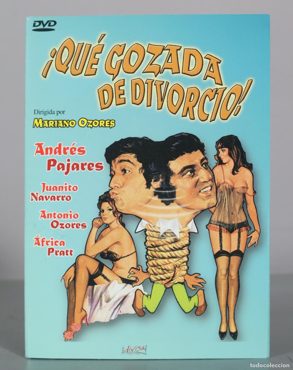 Cinema: DVD. &iexcl;Qu&eacute; gozada de divorcio! - Mariano Ozores - Andr&eacute;s Pajares, Juanito Navarro, Antonio Ozores,