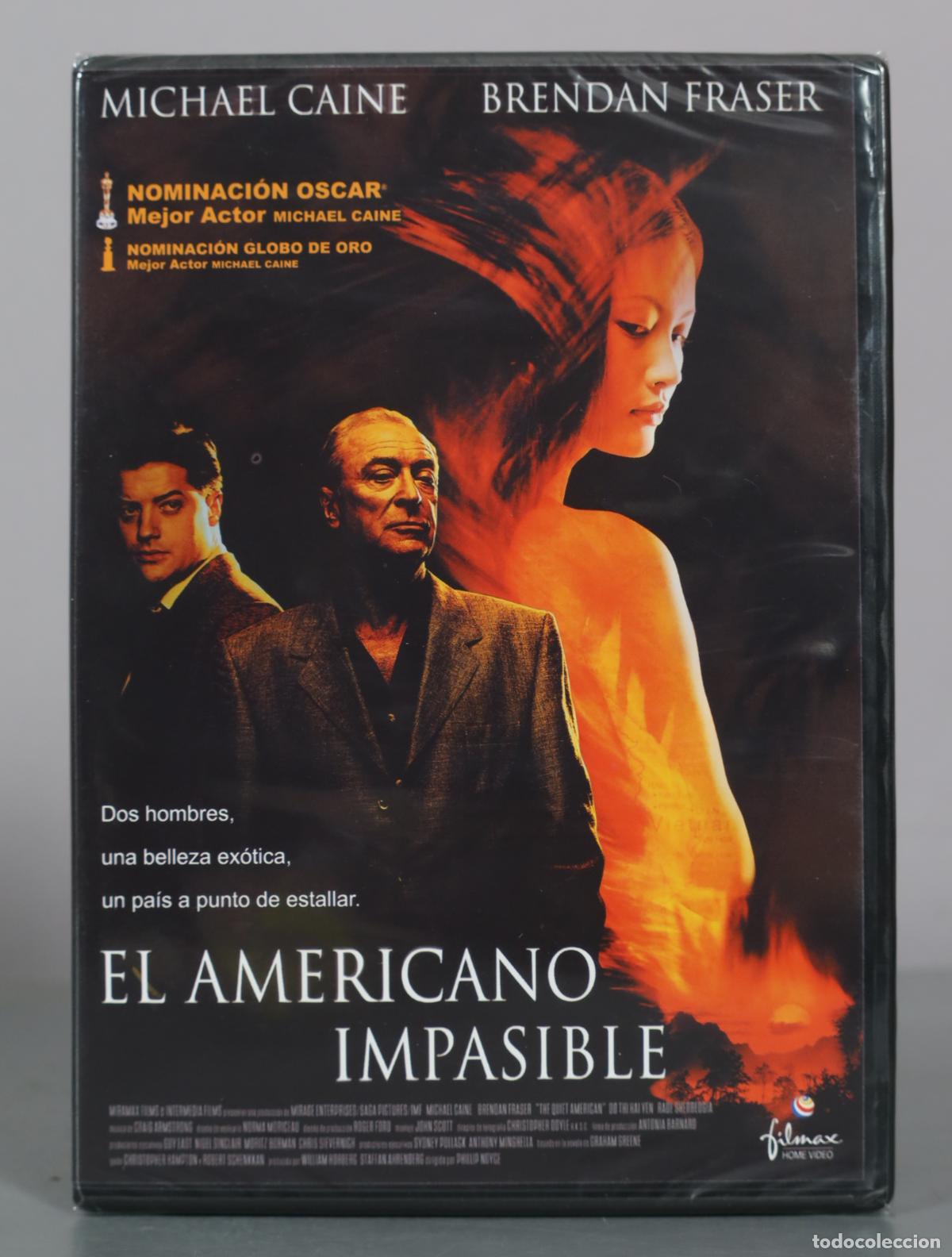 Cine: DVD. El americano impasible - Michael Caine, Brendan Fraser . PRECINTADO.
