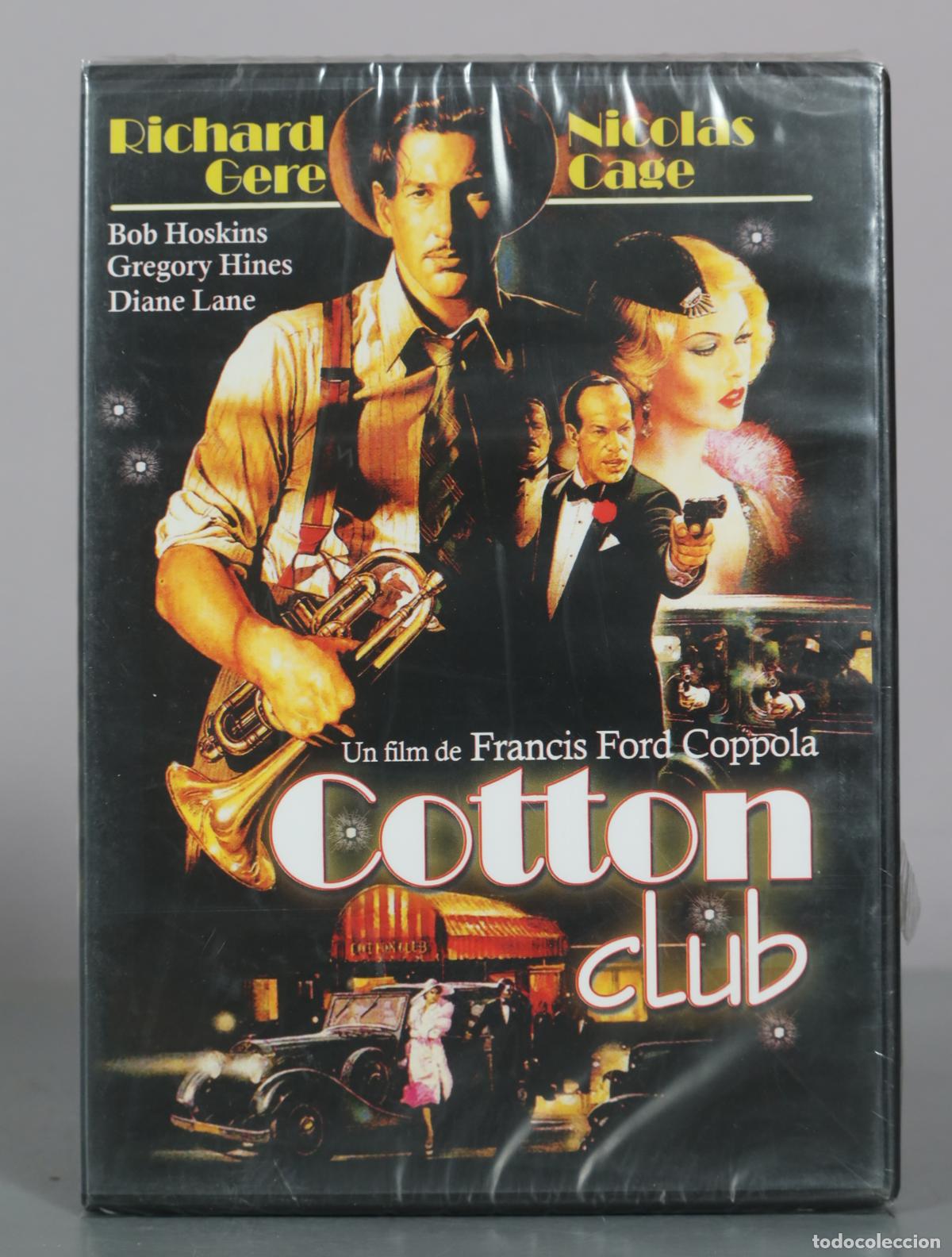 Cine: DVD. Cotton Club - Francis Ford Coppola - Richard Gere, Nicolas Cage, Bob Hoskins, . PRECINTADO.