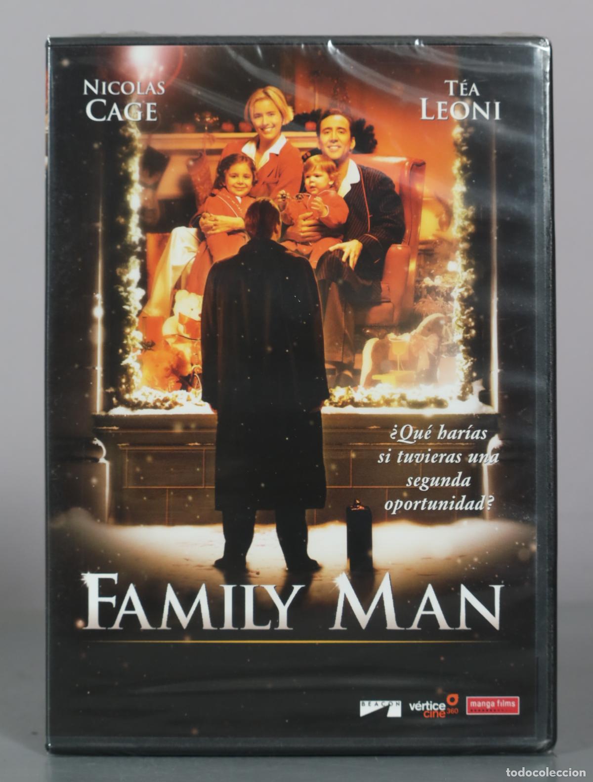 Cine: DVD. Family Man - Brett Ratner - Nicolas Cage, T&eacute;a Leoni . PRECINTADO.