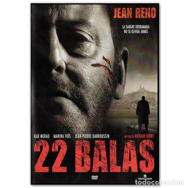 Cine: 22 BALAS DVD (Thriller, Acci&oacute;n, Jean Reno)
