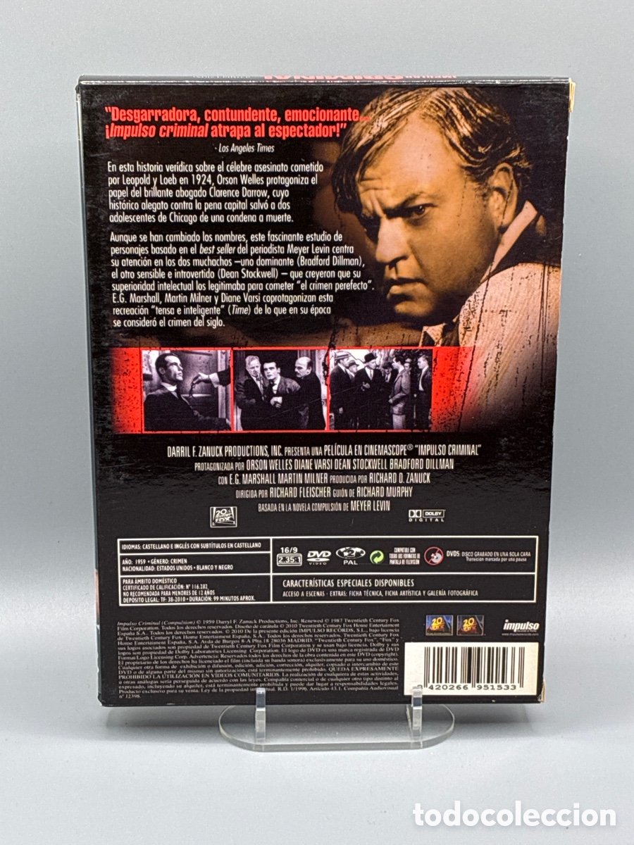 Cine: Impulso Criminal DVD - Foto 2