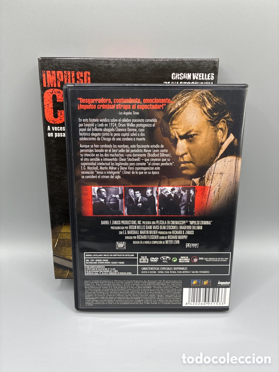 Cine: Impulso Criminal DVD - Foto 4