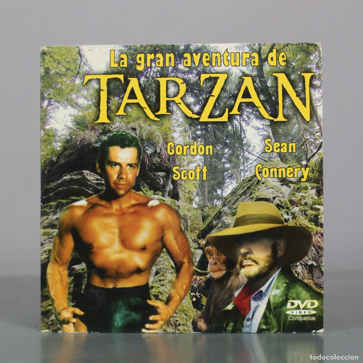 Cine: DVD. La gran aventura de Tarz&aacute;n - Gordon Scott - Sean Connery - Quartz
