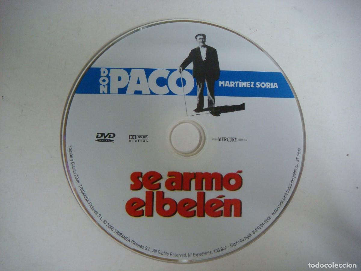 Cine: D.V.D. DE SE ARMO EL BELEN CON PACO MARTINEZ SORIA-(&)