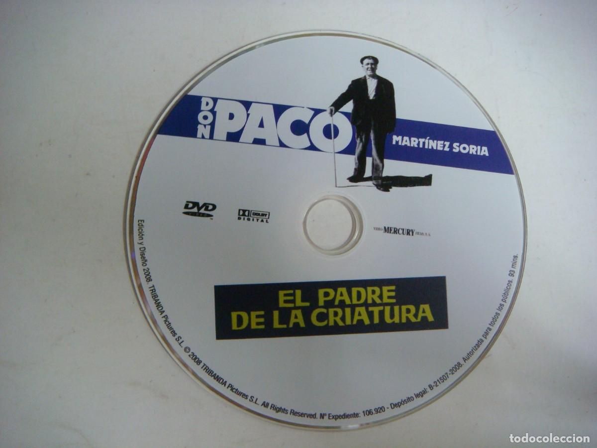 Cine: D.V.D. DE EL PADRE DE LA CRIATURA CON PACO MARTINEZ SORIA-(&)