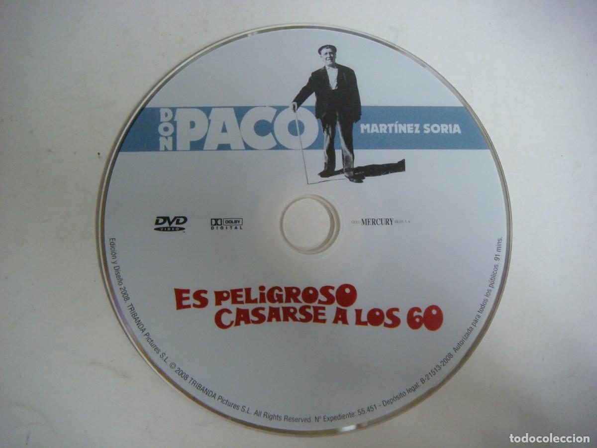 Cine: D.V.D. DE ES PELIGROSO CASARSE A LOS 60 CON PACO MARTINEZ SORIA-(&)