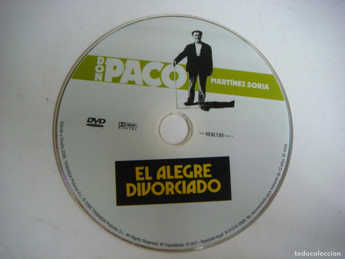 Cine: D.V.D. DE EL ALEGRE DIVORCIADO CON PACO MARTINEZ SORIA-(&)