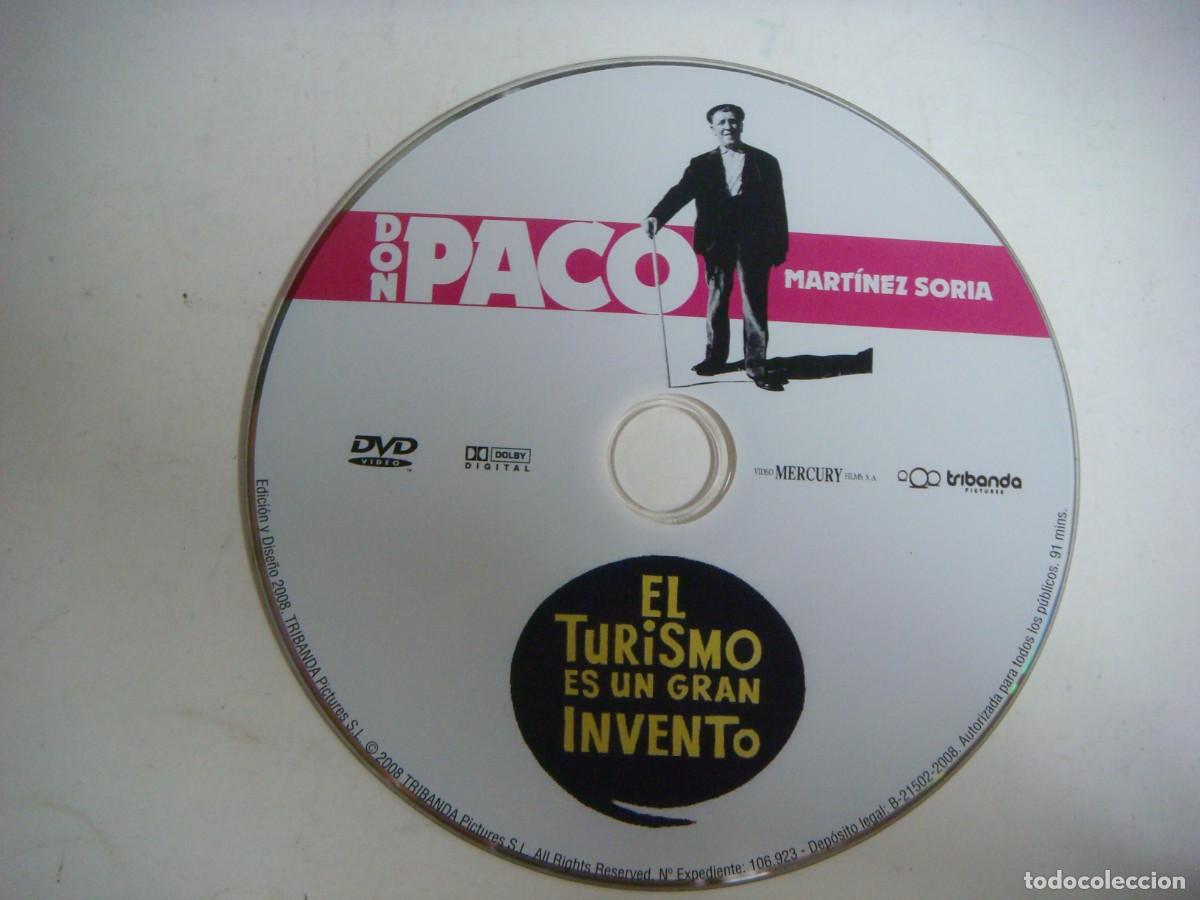 Cine: D.V.D. DE EL TURISMO ES UN GRAN INVENTO CON PACO MARTINEZ SORIA-(&)