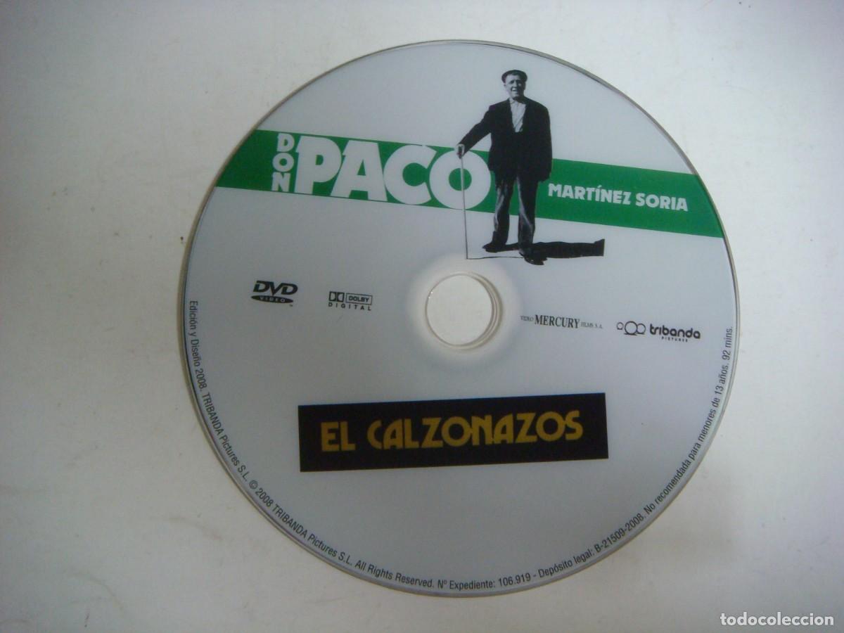 Cine: D.V.D. DE EL CALZONAZOS CON PACO MARTINEZ SORIA-(&)