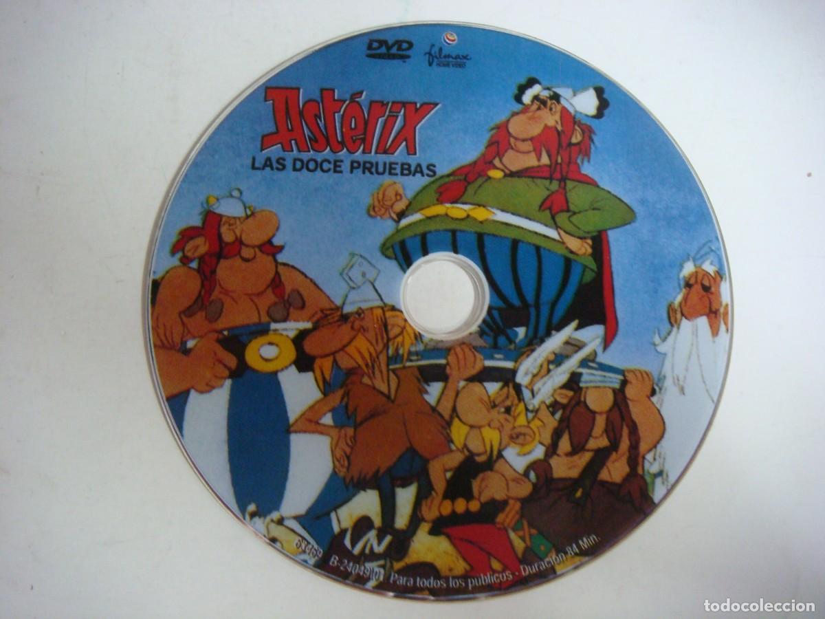 Cine: D.V.D. DE ASTERIX LAS DOCE PRUEBAS-(&)