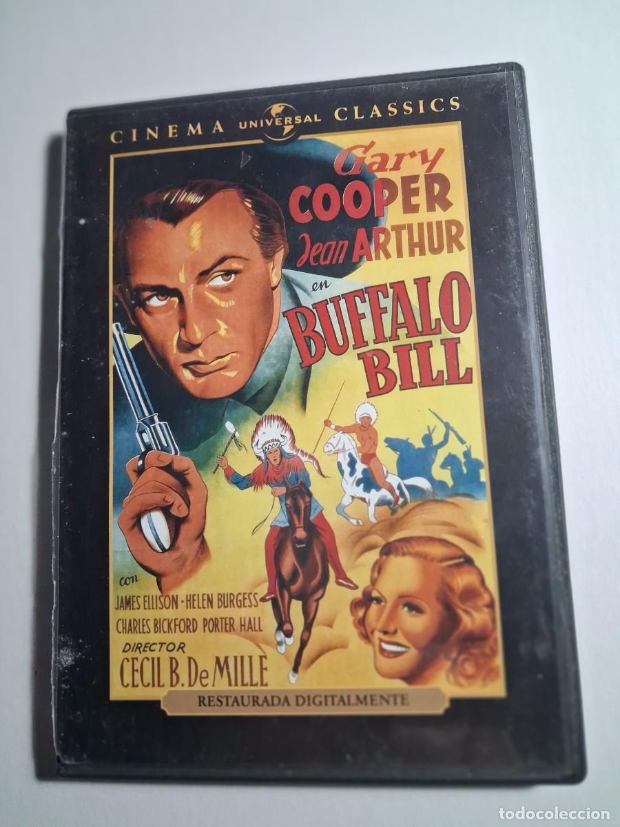 Cine: dvd buffalo bill. gary cooper. jean arthur. 108 min. con libreto de 16 p&aacute;g (seminuevo)