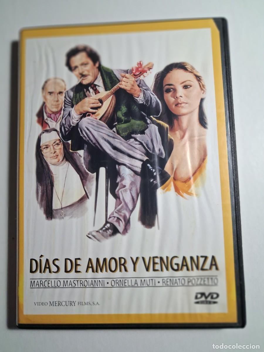 Cine: dvd d&iacute;as de amor y de venganza. macello mastroianni. ornella muti. 95 min (buen estado)