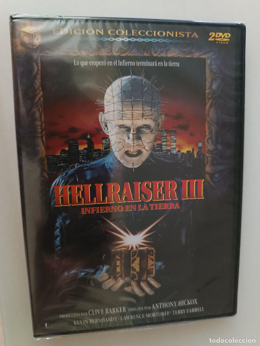 Cine: HELLRAISER 3 INFIERNO EN LA TIERRA (ANTHONY HICKOX) DVD EDICION COLECCIONISTA PRECINTADO