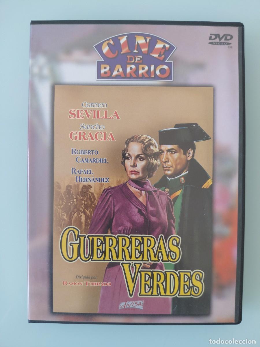 Cine: DVD - GUERRERAS VERDES CON CARMEN SEVILLA, SANCHO GRACIA, PELICULA SOBRE DE LA GUARIA CIVIL