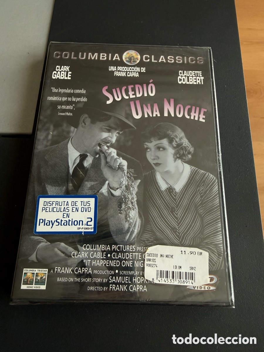 Cine: DVD. SUCEDI&Oacute; UNA NOCHE. PRECINTADO