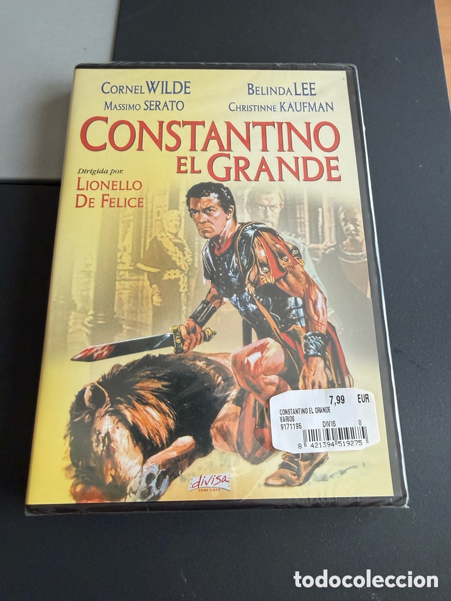 Cine: DVD. CONSTANTINO EL GRANDE. PRECINTADO