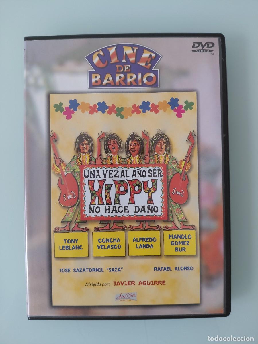 Cine: DVD - UNA VEZ AL A&Ntilde;O SER HIPPY NO HACE DA&Ntilde;O CON TONY LEBLANC, CONCHA VELASCO, ALFREDO LANDA