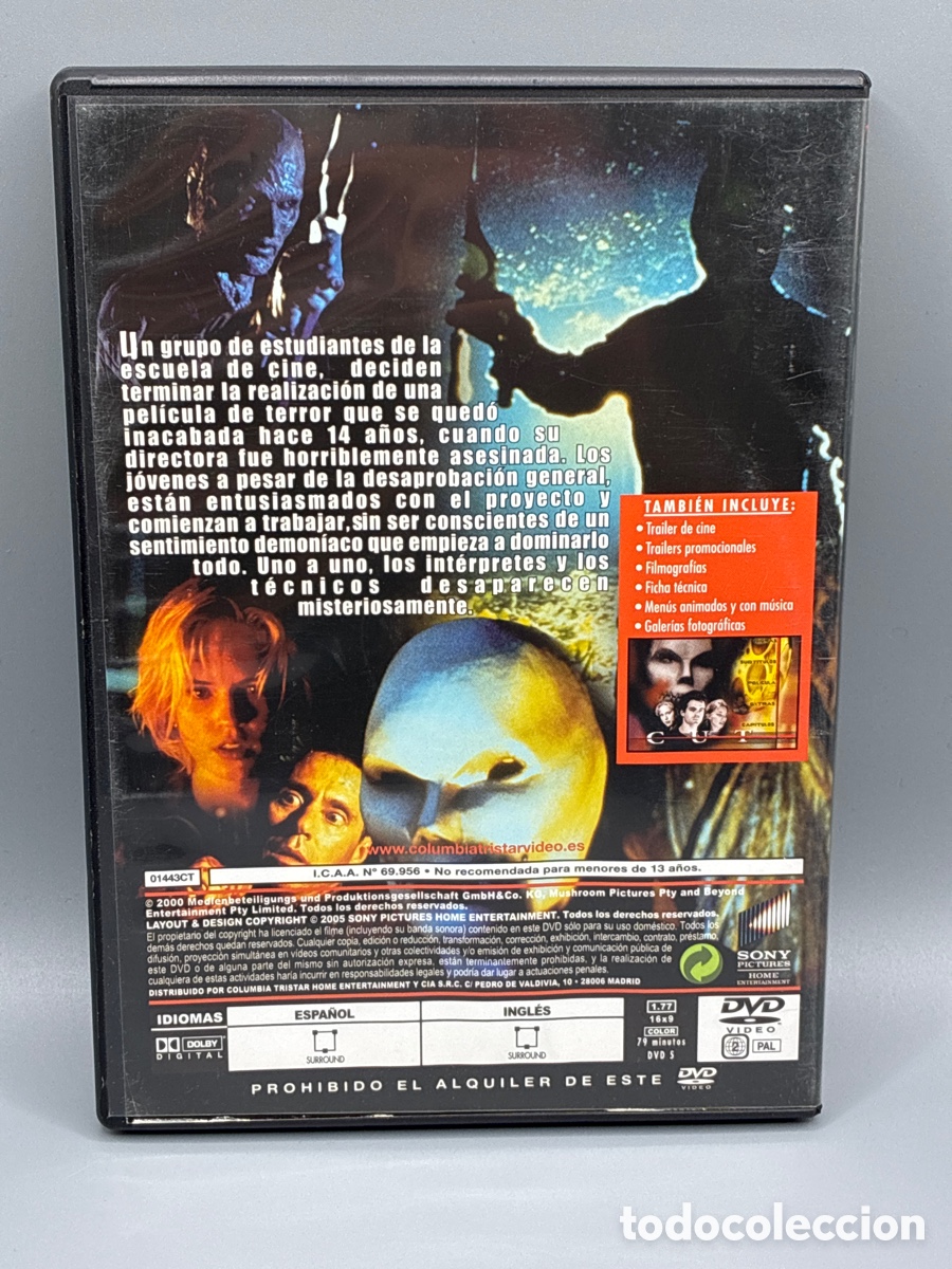 Cine: Cut (Corten) Edici&oacute;n DVD - Foto 2