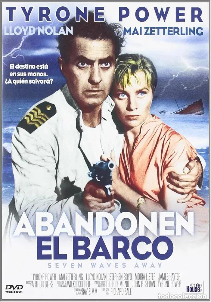 Cine: Dvd Abandonen el barco (Super-descatalogado con Tyrone Power, Lloyd Nolan, Mai Zetterling)