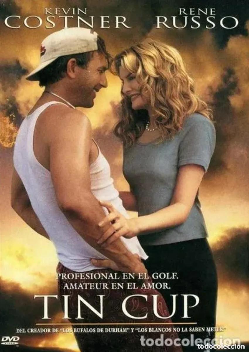 Cine: DVD TIN CUP (descatalogado con KEVIN Costner, RENE RUSSO, Don jhoson)