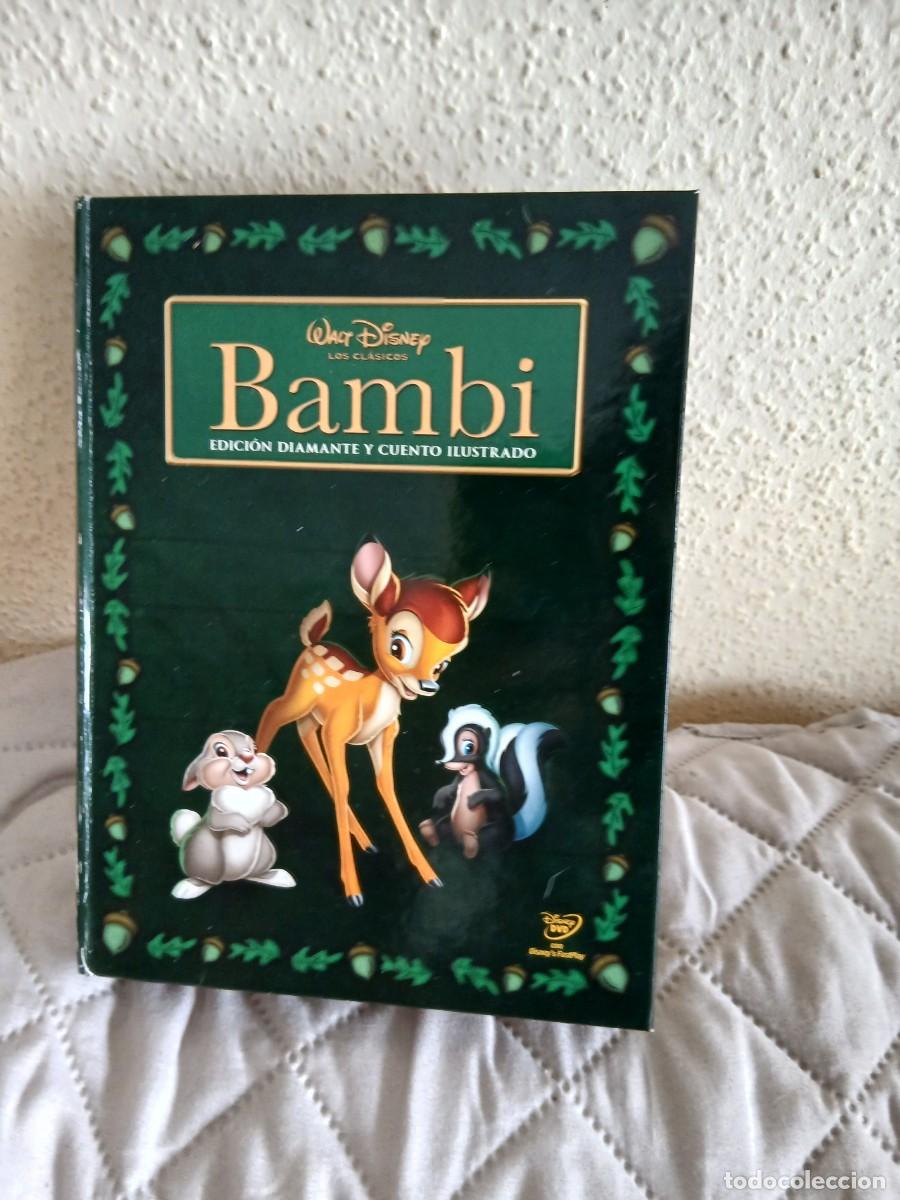 Cine: Estuche libro edici&oacute;n Diamante Bambi Dvd/libro
