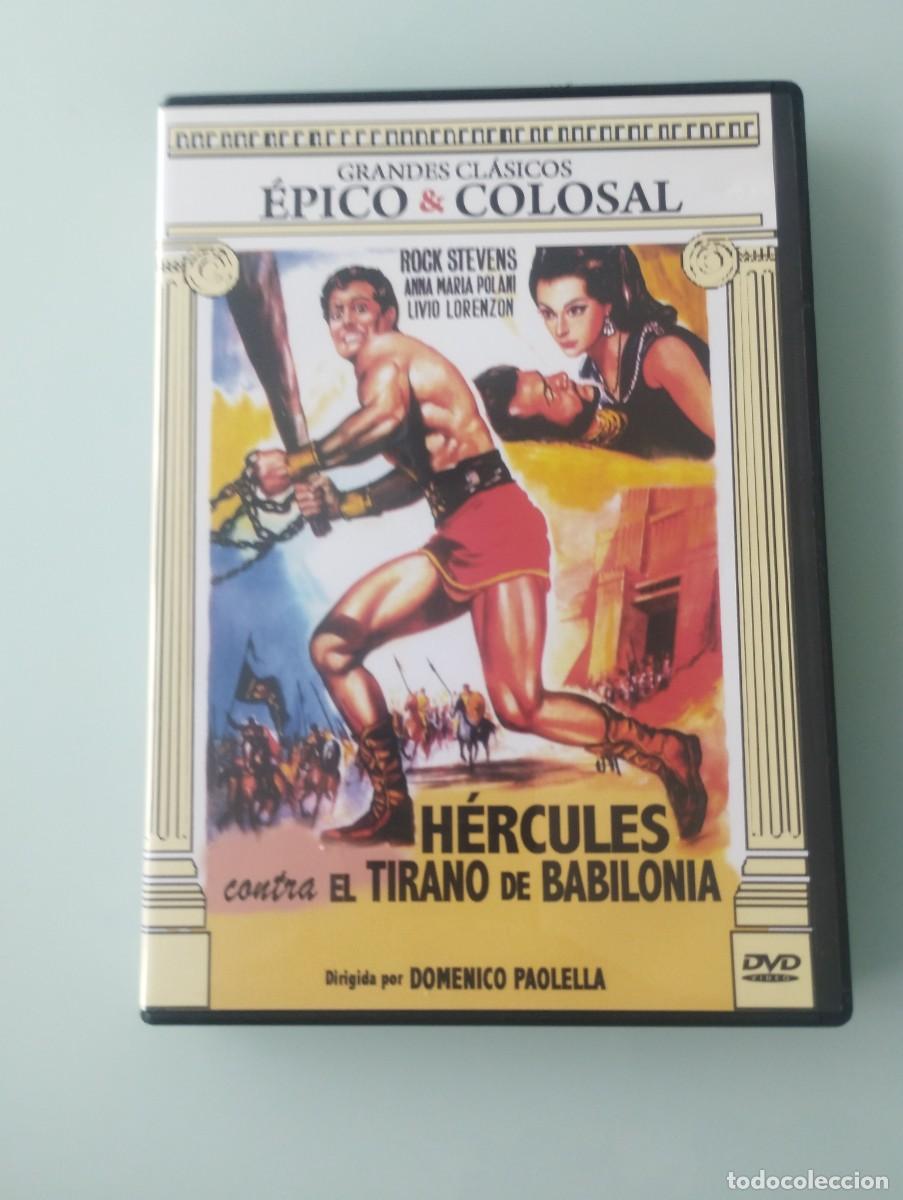 Cine: DVD H&eacute;rcules contra el Tirano de Babilonia de Domenico Paolella, grandes cl&aacute;sicos &eacute;pico&colosal