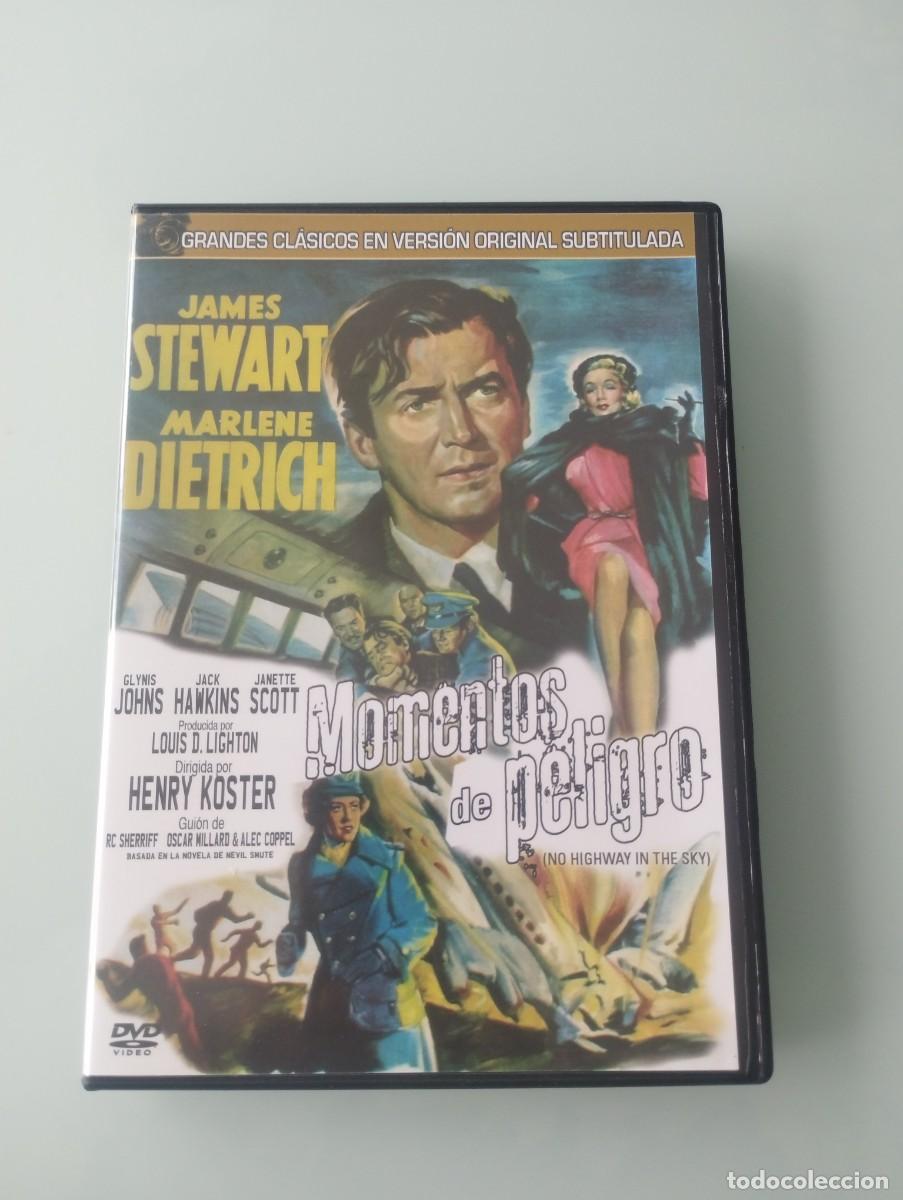Cine: DVD Momentos de peligro de Henry Koster con James Stewart y Marlene Dietrich