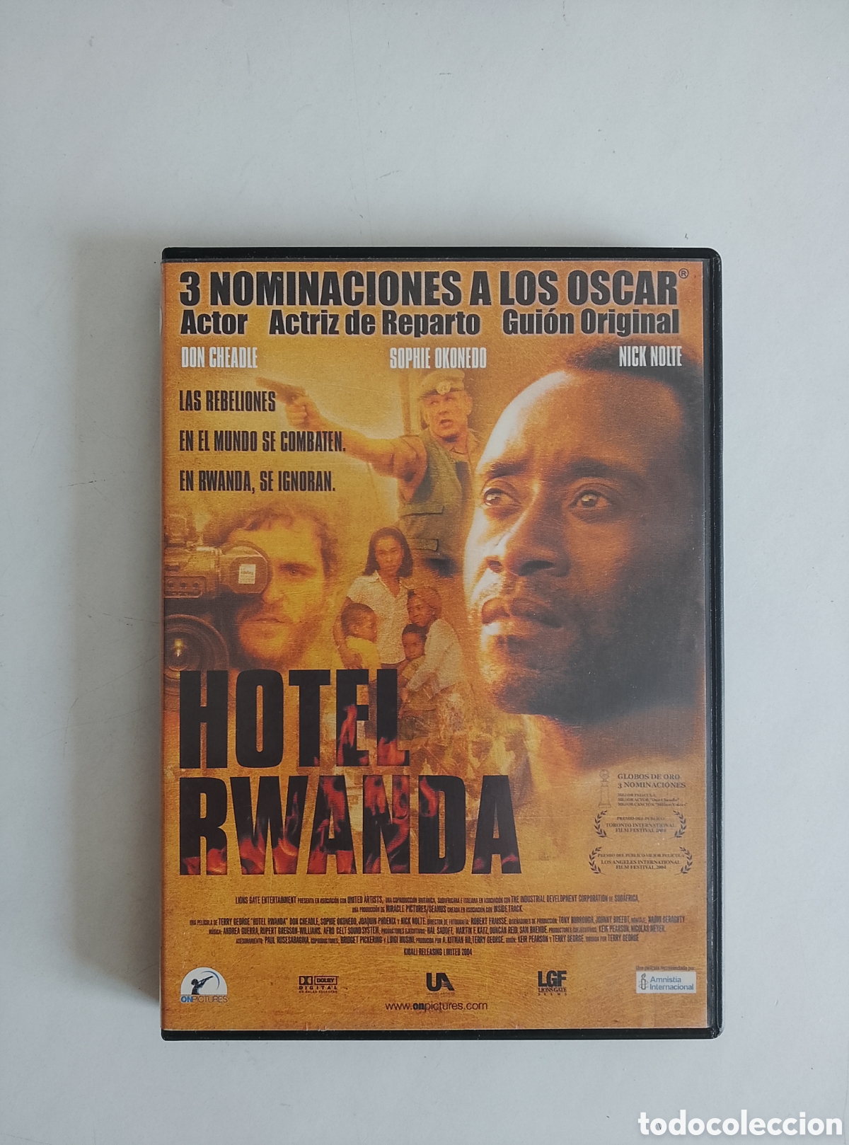 Cine: PELICULA DVD HOTEL RWANDA