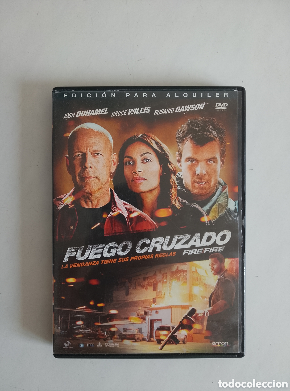 Cine: PELICULA DVD FUEGO CRUZADO