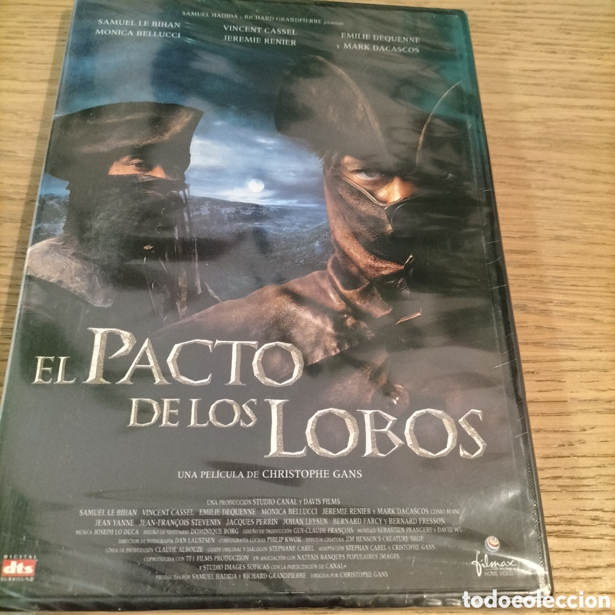 Cine: EL PACTO DE LOS LOBOS - TOTALMENTE NUEVA Y PRECINTADA